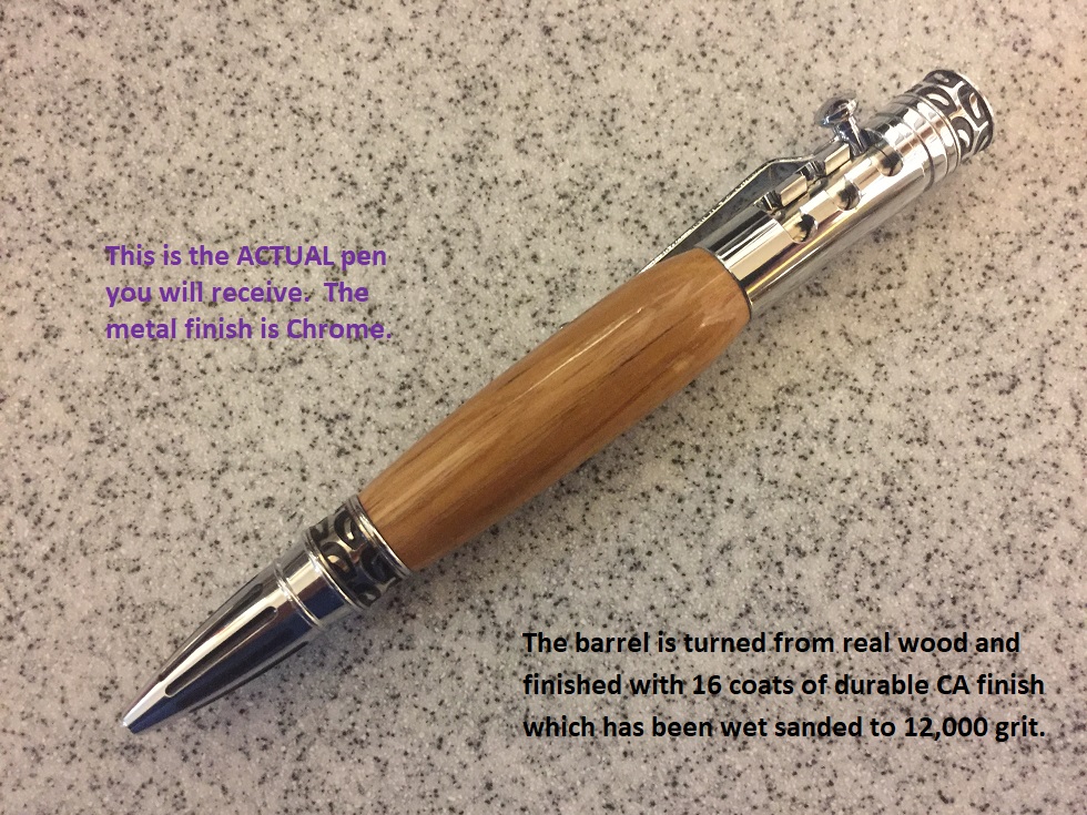 Custom Crafted Wooden Ink Pens
